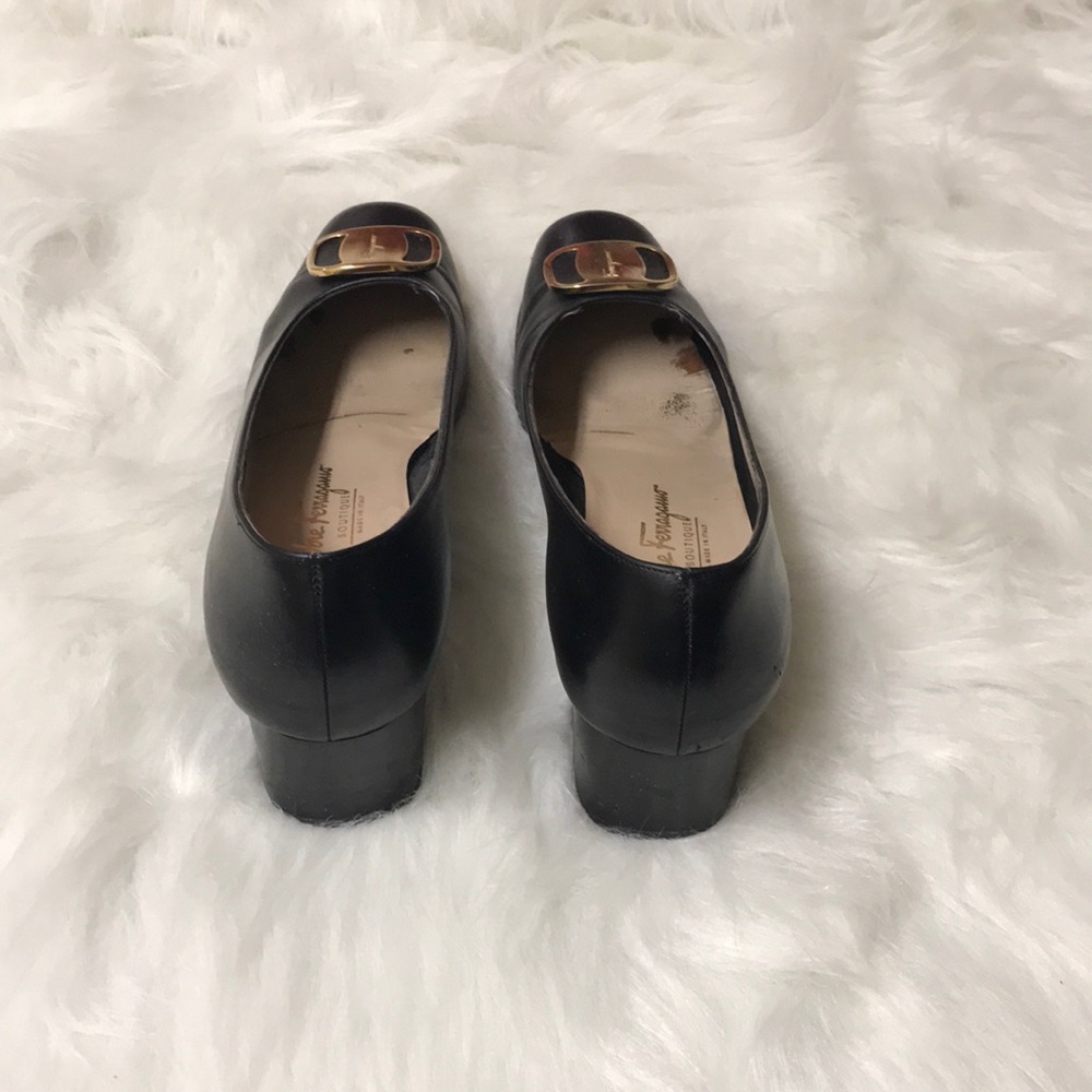 Salvatore Ferragamo Boutique Womens Leather Shoes - Picture 2 of 6